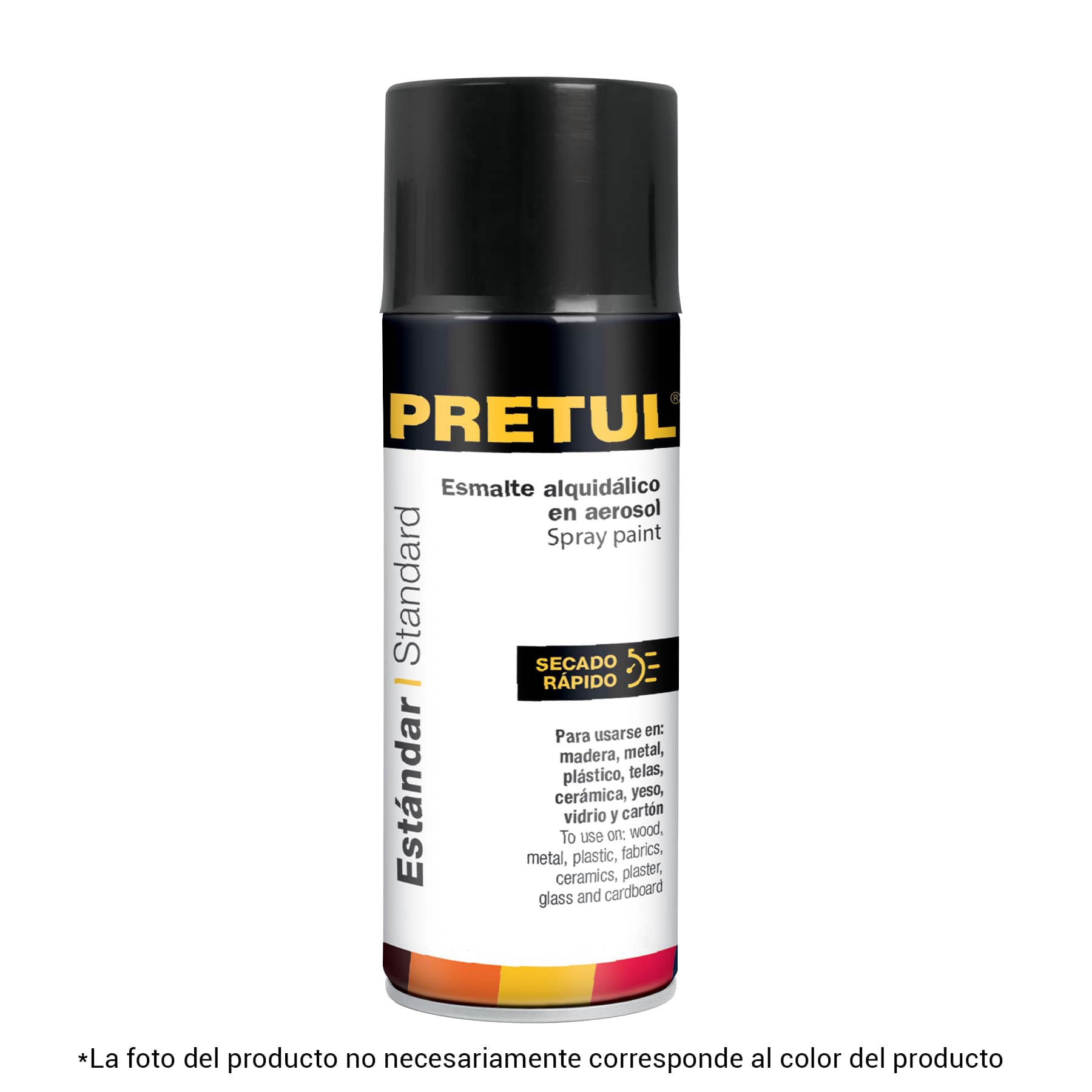 Pintura (esmalte acrílico) Spray Blanco mate Pretul