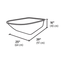 Cargar imagen en el visor de la galería, Carretilla 6 ft3, plástica, imponchable
