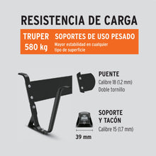 Cargar imagen en el visor de la galería, Carretilla 6 ft3, plástica, imponchable
