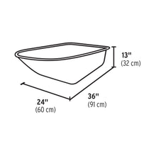 Cargar imagen en el visor de la galería, Carretilla 4.75 ft3, bandeja angosta, llanta imponchable
