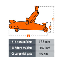 Cargar imagen en el visor de la galería, Gato de patín, 2.5 tons
