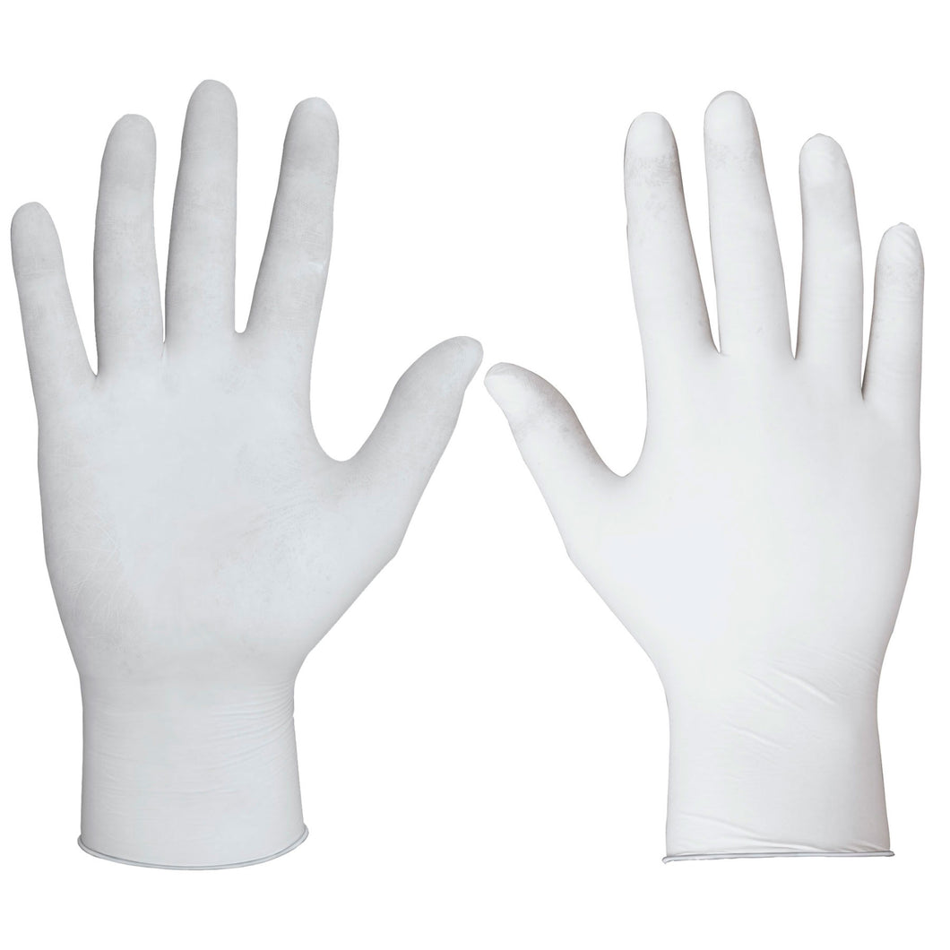 Guantes de látex, desechables, medianos, caja 100 piezas