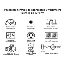 Cargar imagen en el visor de la galería, Generador eléctrico a gasolina, 2,500 W
