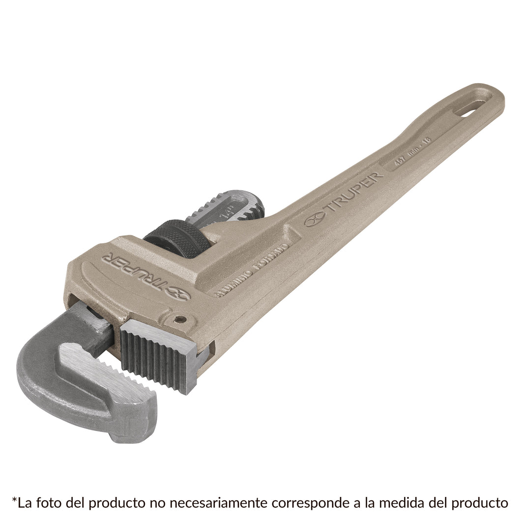 Llave para tubo, Stilson, de aluminio, 24'