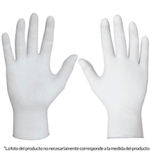 Cargar imagen en el visor de la galería, Guantes de látex, desechable, grande, bolsa 10 piezas
