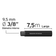 Cargar imagen en el visor de la galería, Manguera para alta presión, 7.5 mts, 3/8&#39;
