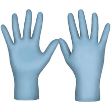 Cargar imagen en el visor de la galería, Guantes de nitrilo, desechable, azul, chico, caja 100 piezas
