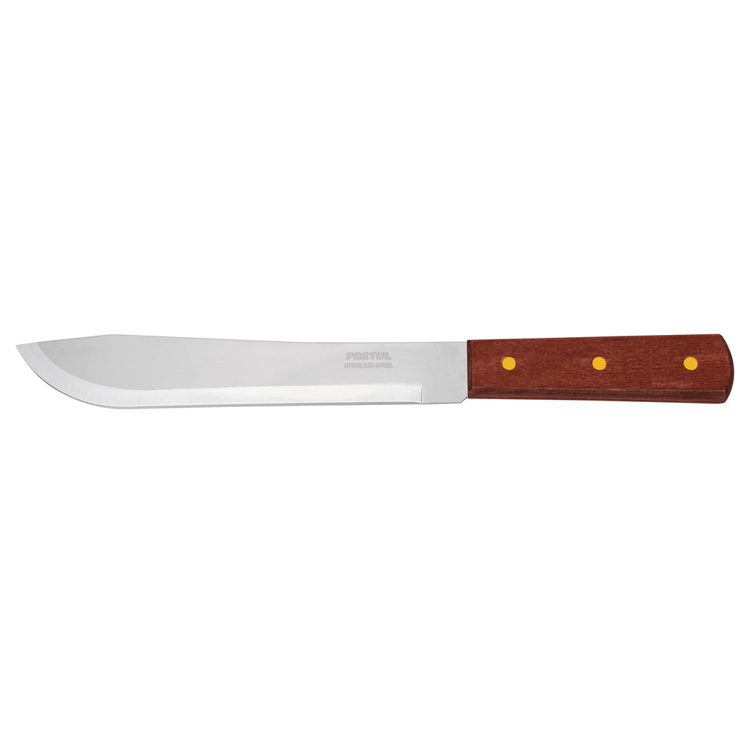 Cuchillo cebollero, mango madera, 8'