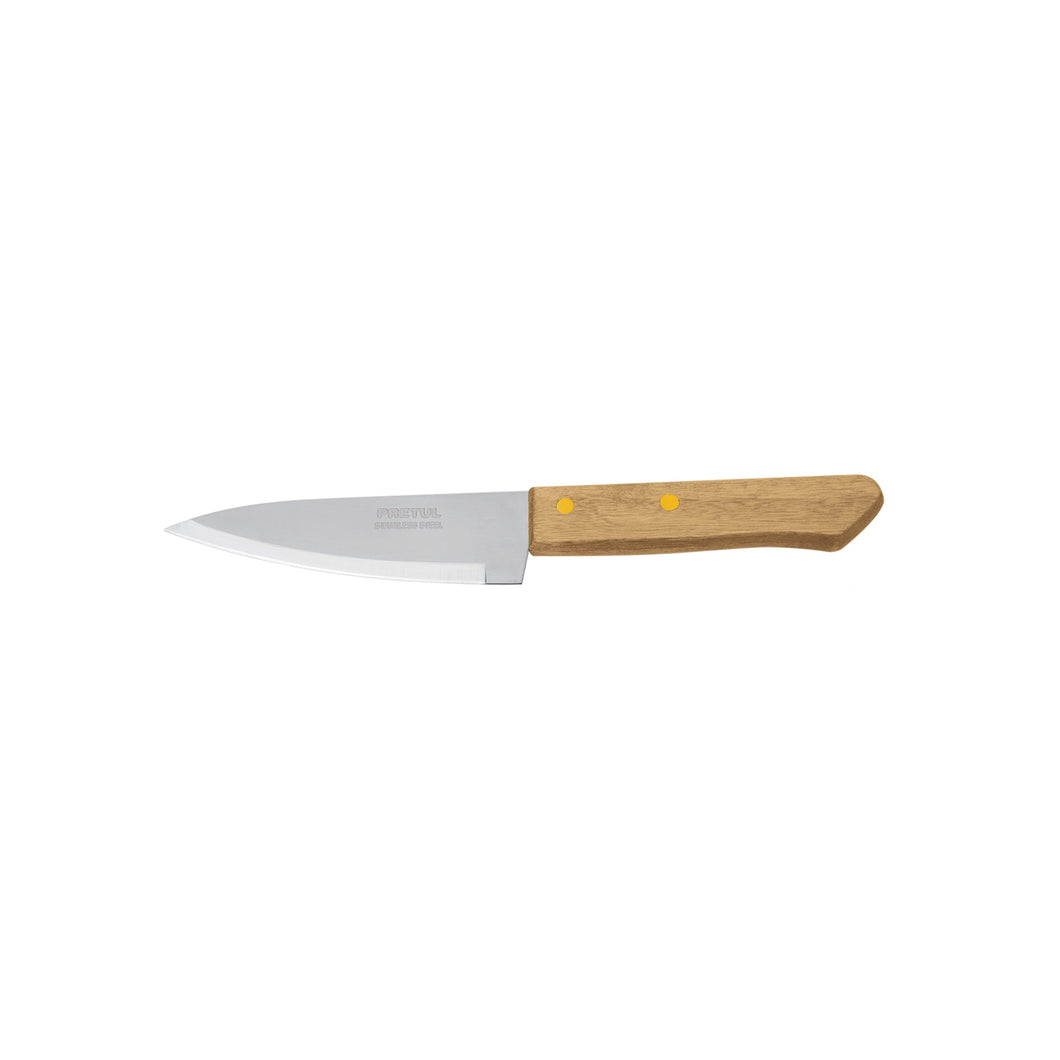 Cuchillo de chef, mango madera, 5'