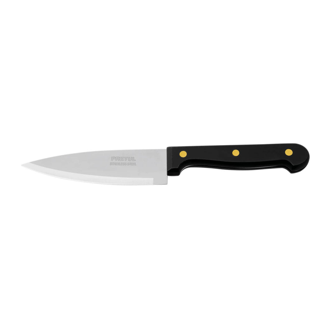 Cuchillo de chef, mango plástico, 5'