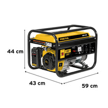 Cargar imagen en el visor de la galería, Generador eléctrico a gasolina, 2,500 w, Pretul
