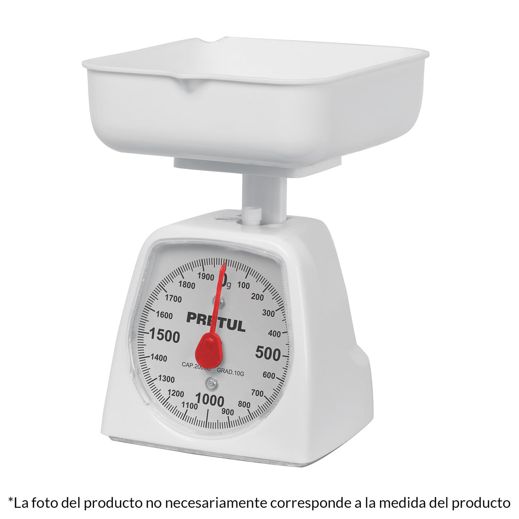 Báscula mecánica Pretul de cocina para 5 kg