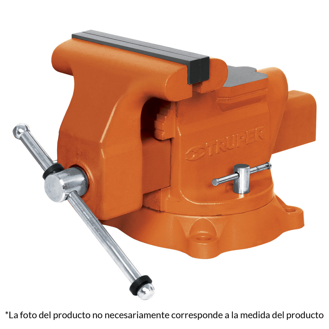 Tornillos de banco uso industrial, hierro nodular, 4'