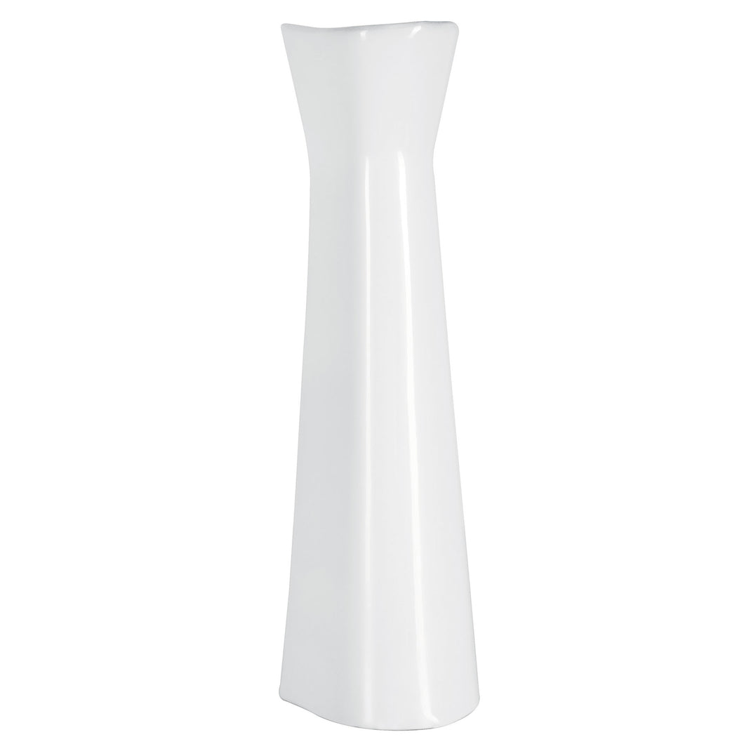 Pedestal cerámico para lavabo, blanco