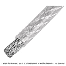 Cargar imagen en el visor de la galería, Cable rígido de acero 1/8&#39;, recubierto PVC, 7X7, 75 m
