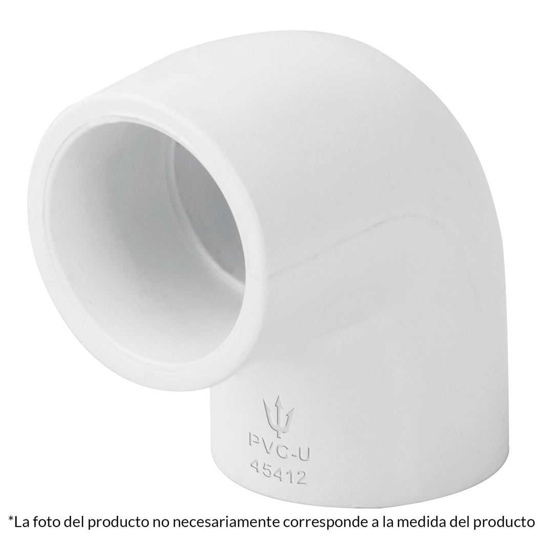 Codo 90° de PVC, 1/2'