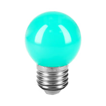 Cargar imagen en el visor de la galería, Lámpara de LED, G45, 127 V, 1 W, verde
