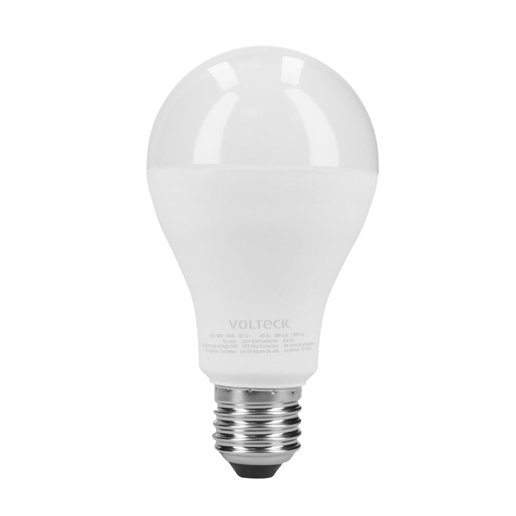 Lámpara de LED, A19, 18 W, luz de día