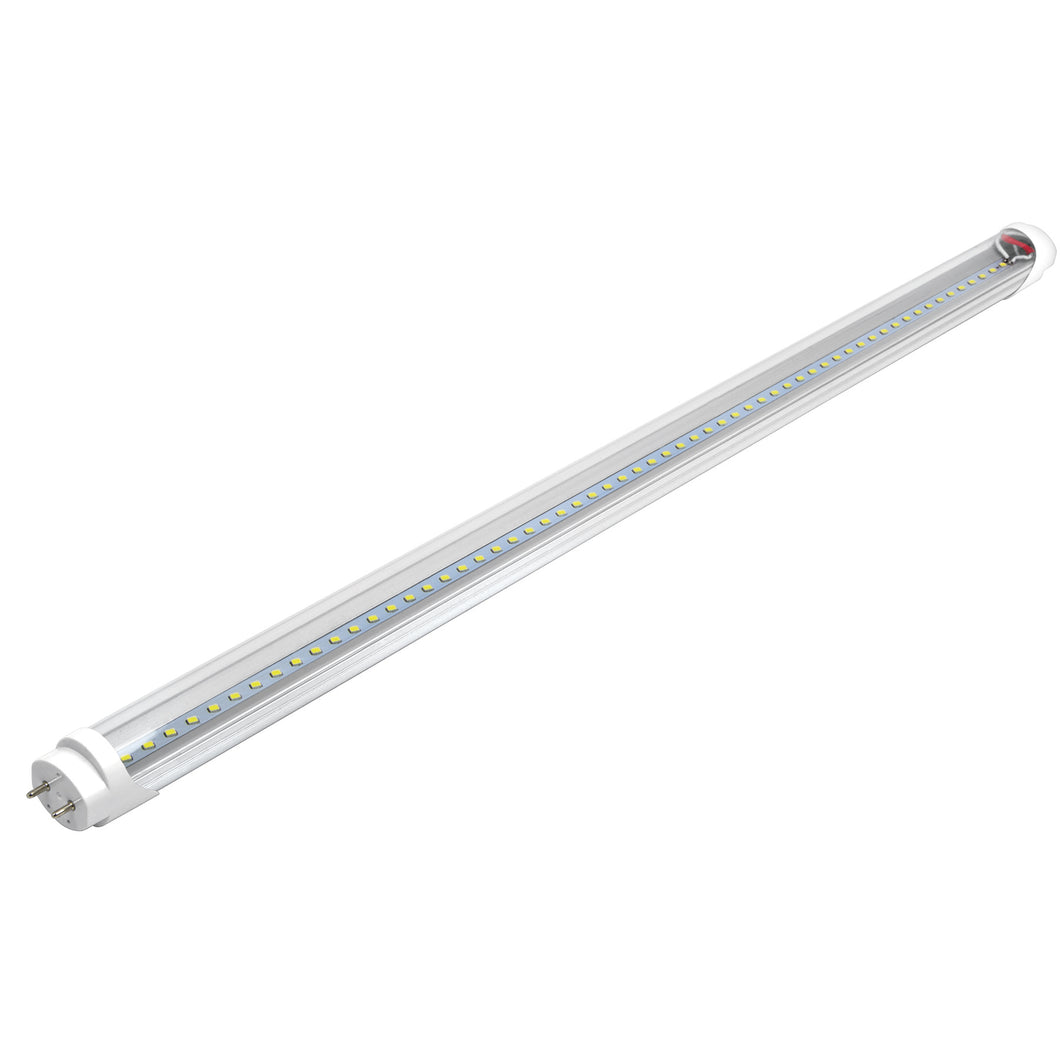 Tubo de LED T8, pantalla transparente, base G13, 18W,1.2 m