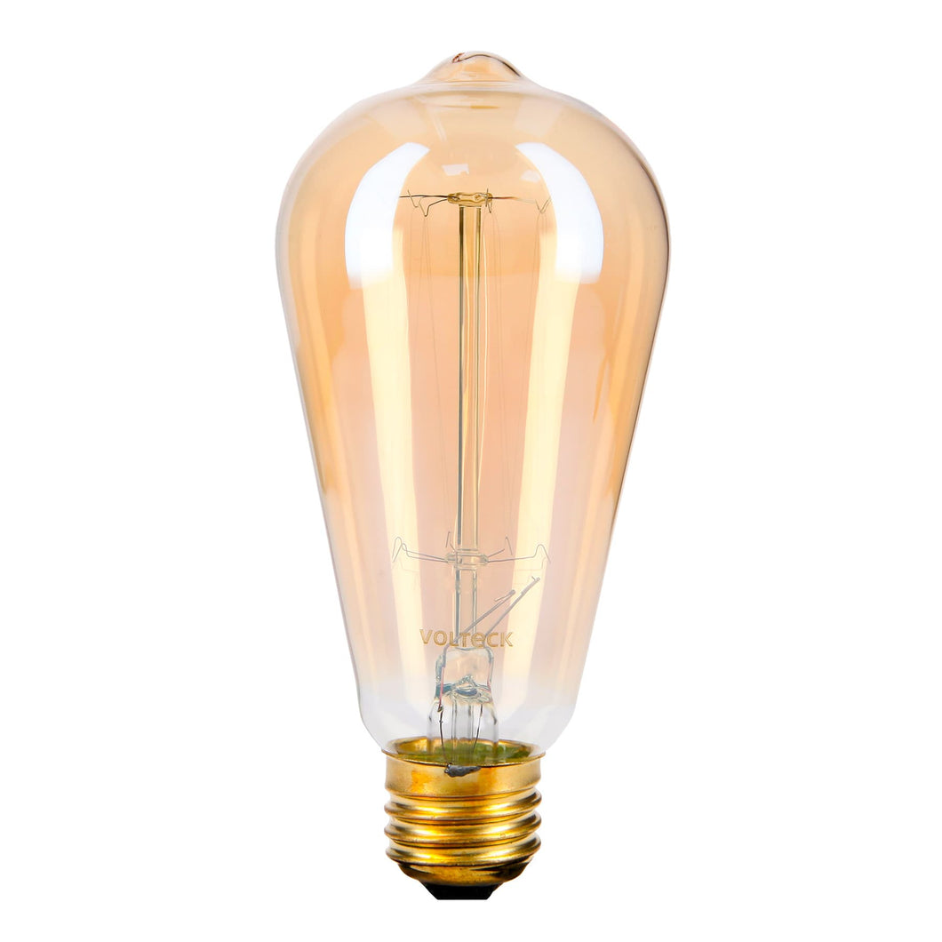 Lámpara incandescente vintage, 40W, Edison