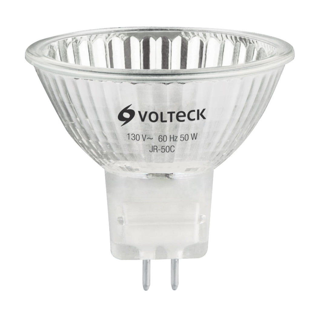 Lámpara de halógeno MR16, 50 W, transparente, Volteck