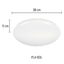 Cargar imagen en el visor de la galería, Luminario de LED de sobreponer tipo plafón, 22W, 1,600 lm
