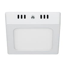 Cargar imagen en el visor de la galería, Plafón cuadrado, moderno, 6 W, 6500 K, LED, blanco
