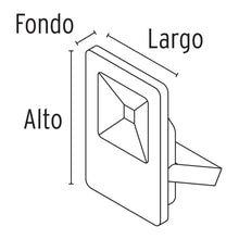 Cargar imagen en el visor de la galería, Reflector delgado de LED, 20 W
