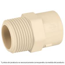 Conector macho de CPVC 1'