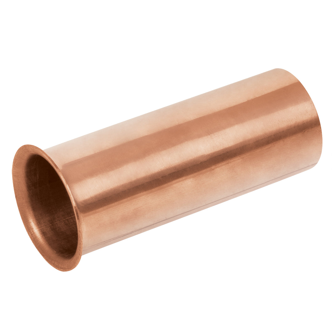 Casquillo de cobre p/ contracanasta fregadero, 10 cm, 1-1/2'