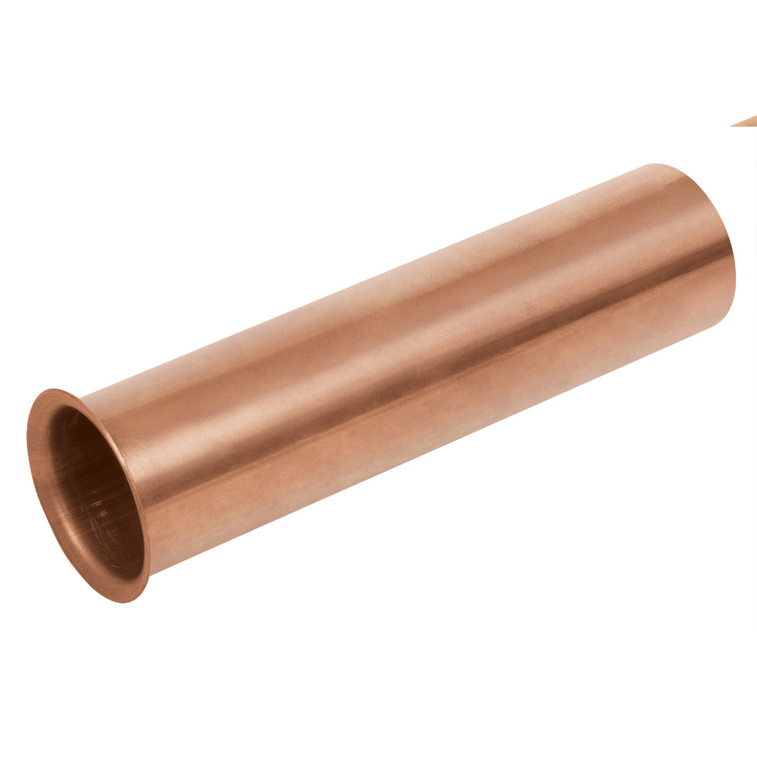 Casquillo de cobre p/ contracanasta fregadero, 15 cm, 1-1/2'