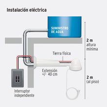 Cargar imagen en el visor de la galería, Regadera eléctrica, 4 temperaturas
